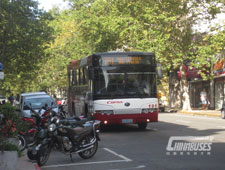 Yutong Bus in Operation